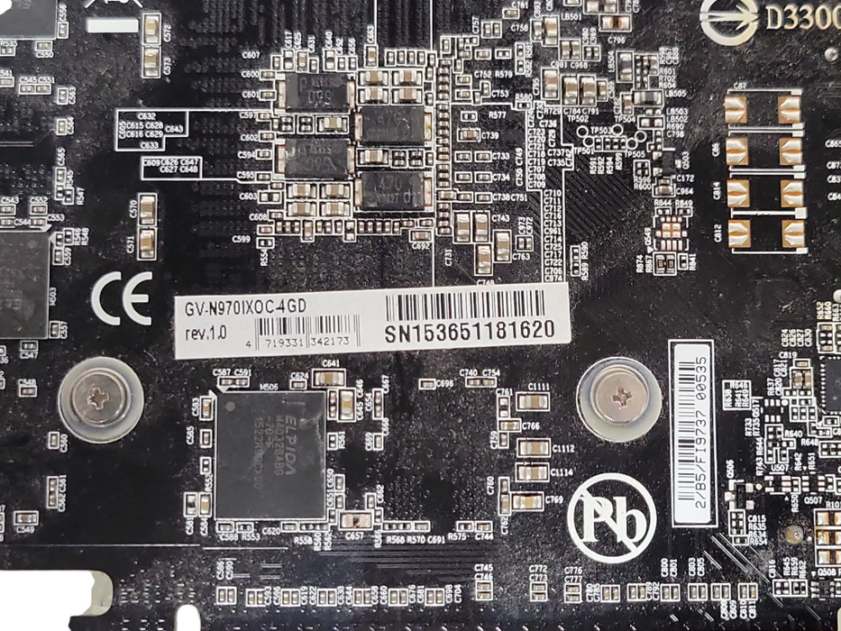 Gigabyte GeForce GTX 970 4GB Graphics Card GV-N970IXOC-4GD _