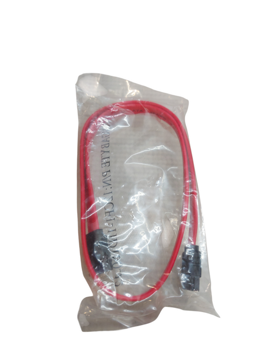 LOT OF 10x Gigabyte SATA CABLES - Orange/Red Serial ATA SATA Cable 60cm Q