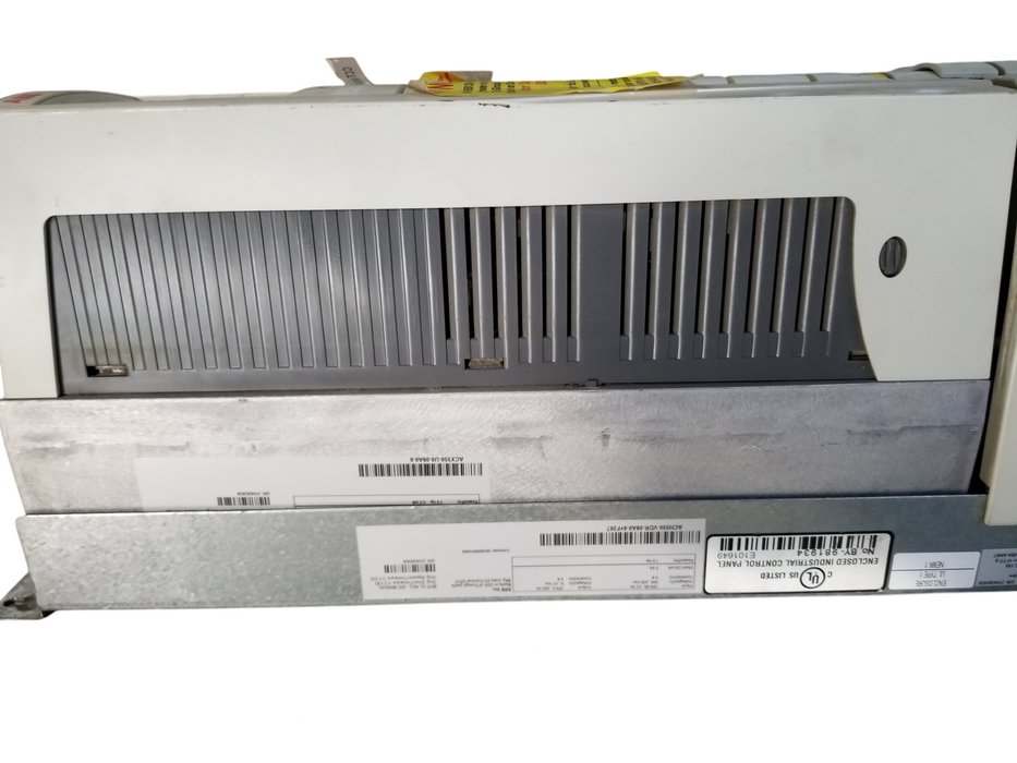 ABB (ACH550-VDR-09A0-6+F267) 9A 5kA 10HP 3PH VARIABLE FREQUENCY DRIVE