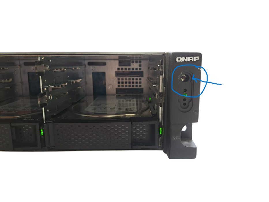 QNAP TS-1263U-RP 12-Bay NAS Network Attached Storage w/ 4x 4TB HDD's