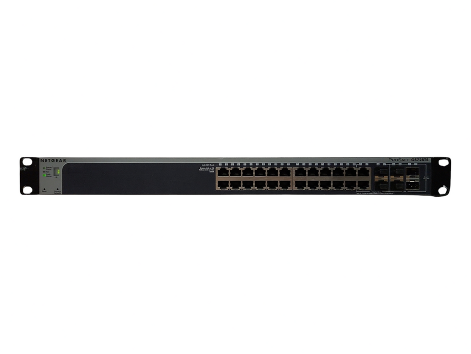 NETGEAR PROSAFE GS728TS 24 Port Gigabit Stackable Smart Switch