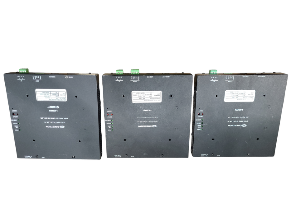 Lot 3x Crestron DM-RMC-SCALER-C DM Room Controller