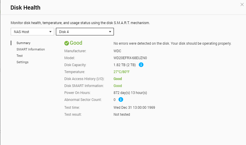 QNAP TS-451U Network Attached Storage, 8TB (4x2TB) HDDs, READ