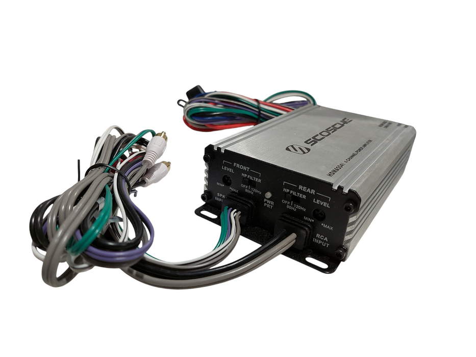 Scosche HDMA5041 4-Channel Power Amplifier =