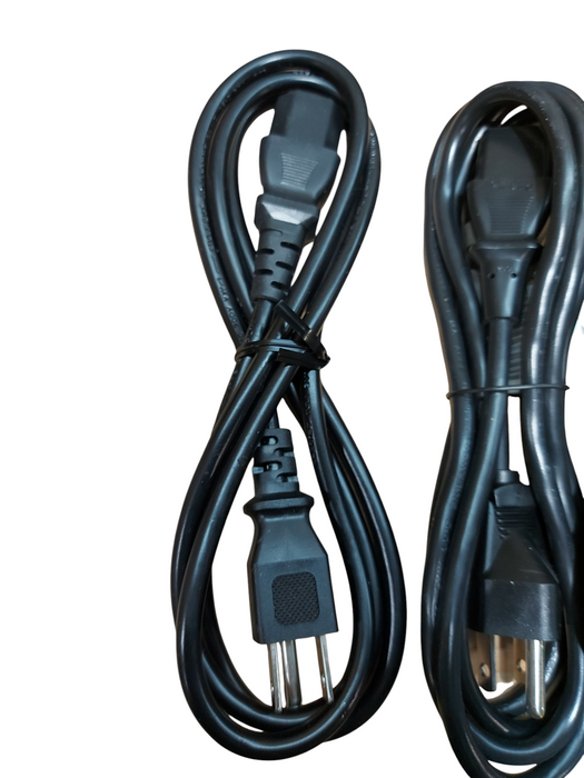 Lot 5x 6FT POWER CORD 3 PRONG CABLE C13 Q