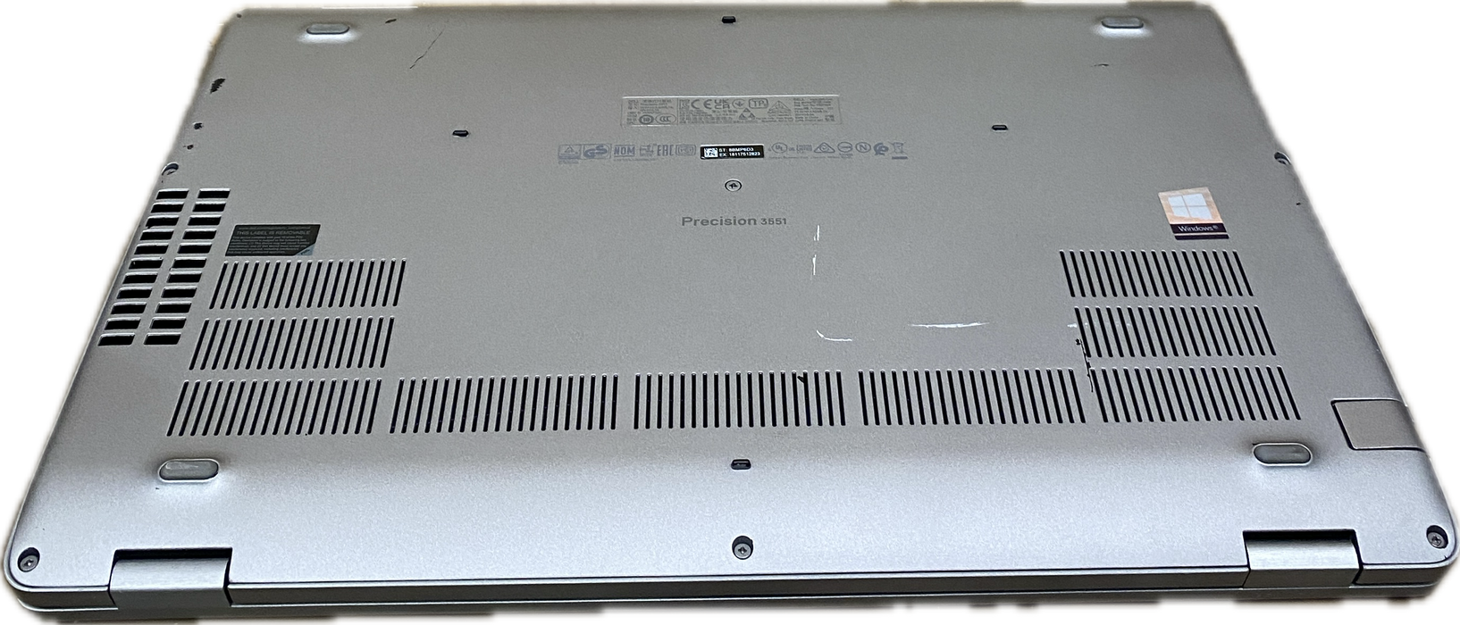 Dell Precision 3551 i7-10750H QUADRO P620 4GB GPU 16GB RAM 256GB SSD Q Lap200