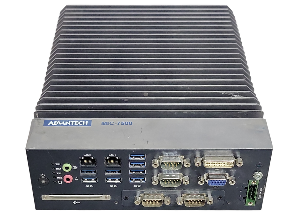 Advantech MIC-7500 Compact industrial PC, Core I7-6820EQ, 256GB SSD, READ _