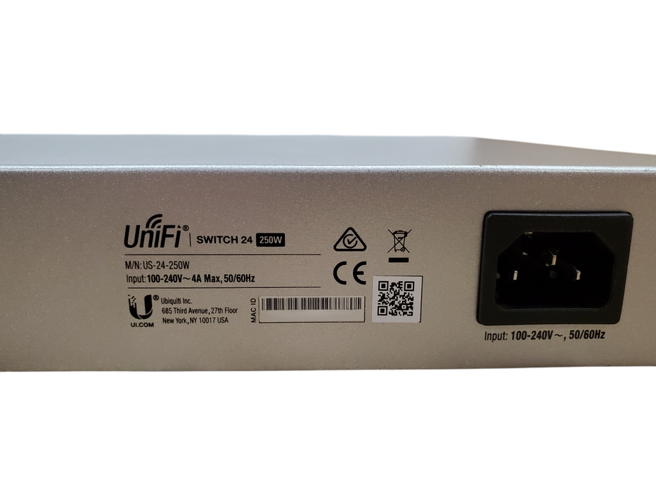 Ubiquiti UniFi Switch 24 250W US-24-250W Gigabit PoE Smart Switch *READ*