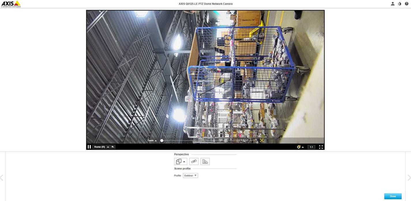 AXIS Q6125-LE PTZ Network Camera (Missing lens/Dome cover) _