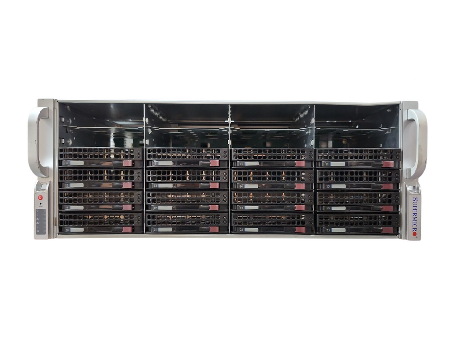 Supermicro CSE-847 4U 36x3.5" X10DRH-iT, 2x Xeon E5-2623v4, 128GB DDR4