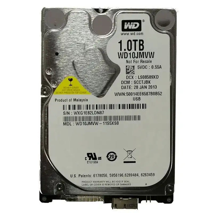 Western Digital 2.5" 1TB SATA WD10SDZW-11UMGS0 USB External HDD Q
