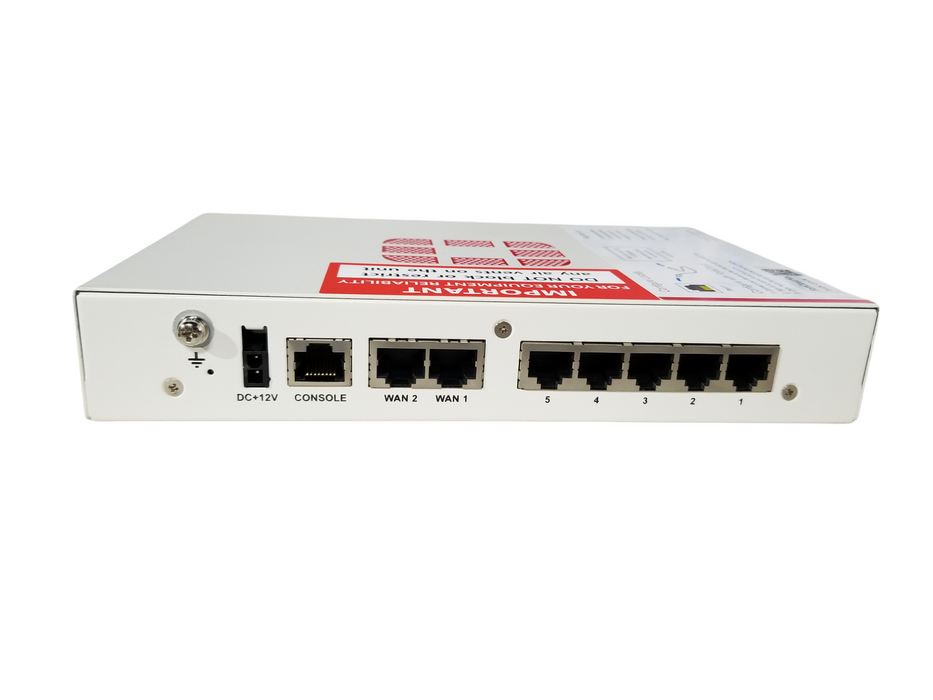 Fortinet Fortigate-50E Network Security Firewall Initialized FG-50E w/Adapt Q