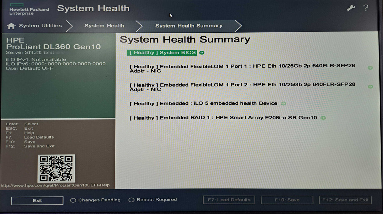 HPE DL360 Gen10 1U 4x 3.5" | Xeon Gold 6138 @2.00GHz, 64GB DDR4, E208i-a )