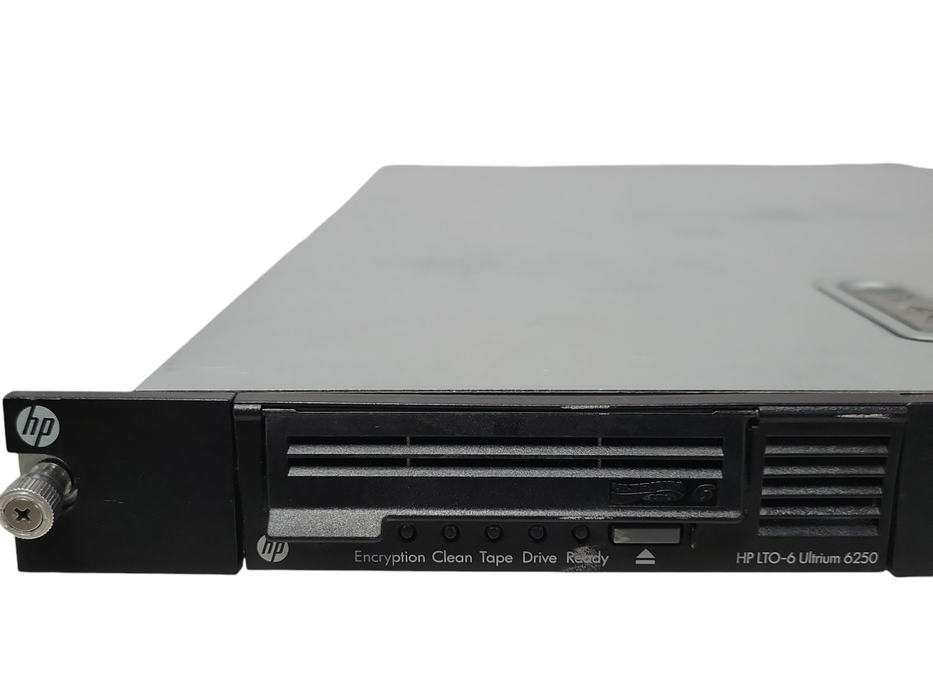 HP Storage works 2-Bay Tape drive w/ 1x LTO-6 Ultrium 6250 Tape drive, READ _