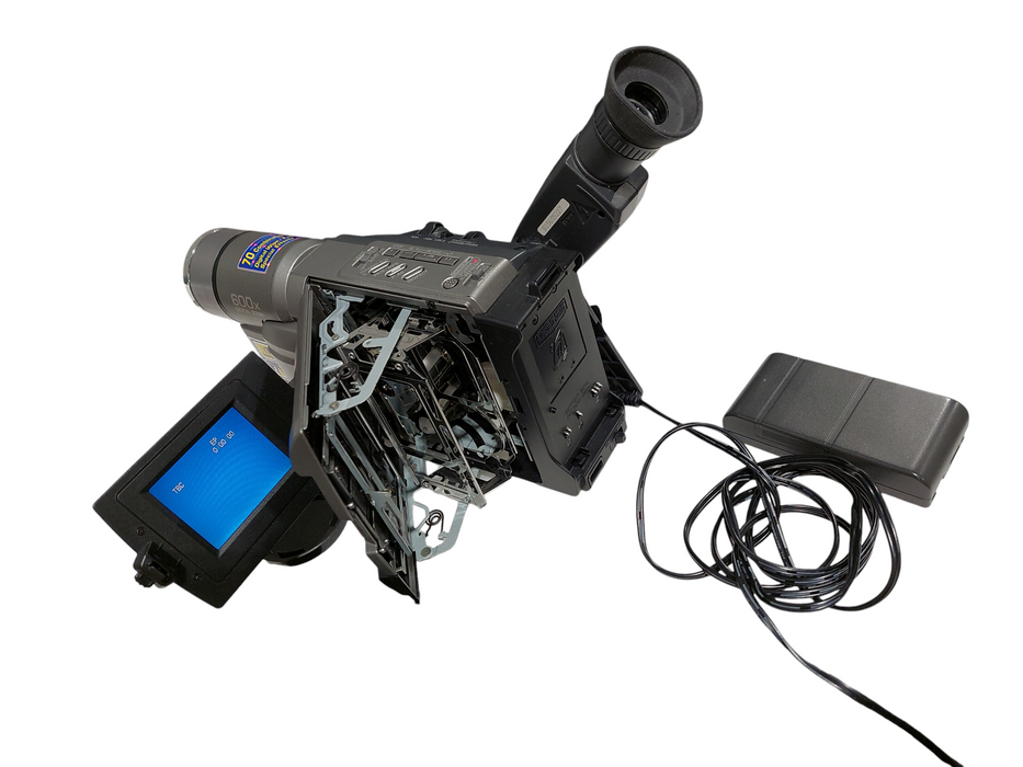 JVC Super VHS CamcorderPicture Stabilizer/TBC/CNR Model:GR-SXM245U 600Zoom  =