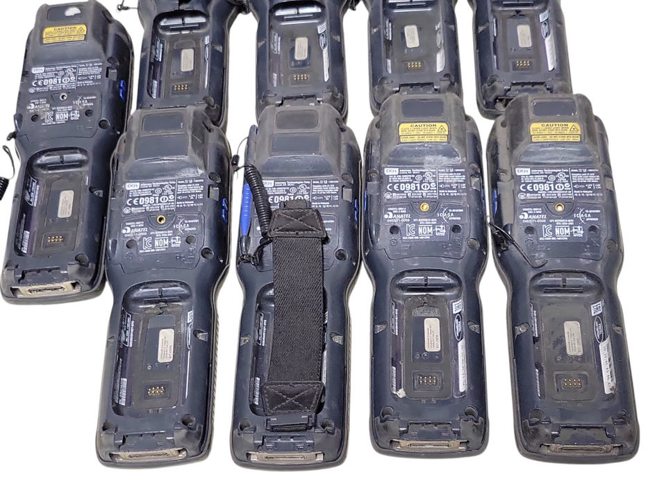 Lot of 9x Intermec CK71AA4MN00W1400 barcode scanners, no battery, READ _