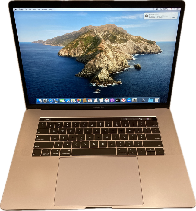Apple MacBook Pro 15" 2019 i9-9880H 32GB RAM 512SSD Radeon Pro 560X READ