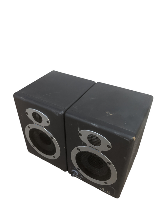 Lot 2x M-Audio Studio Pro 3 Powered Monitor Speakers (Left&Right)