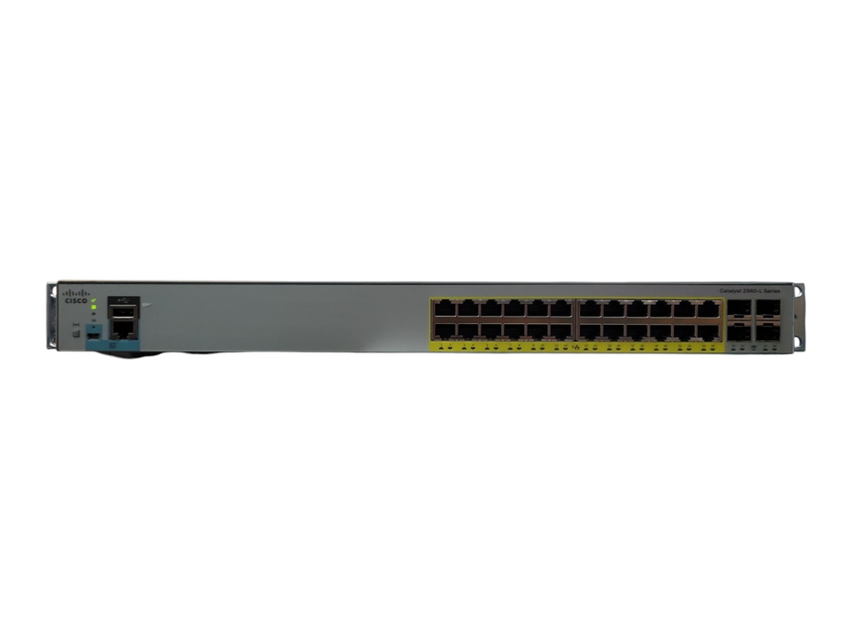 Cisco Catalyst WS-C2960L-24PS-LL 2960-L Gigabit PoE Network Switch
