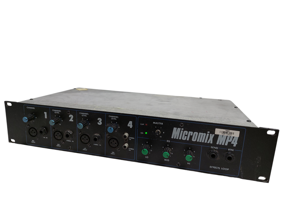 MicroMix MP4 Treb-EQP-103222 York-Ville Sound 4OHM 150Watt  =