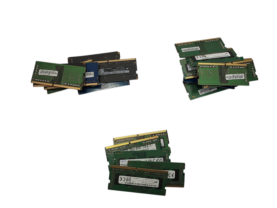 Lot of 25x Various Brands 4GB PC4 SODIMM (Laptop RAMs) $