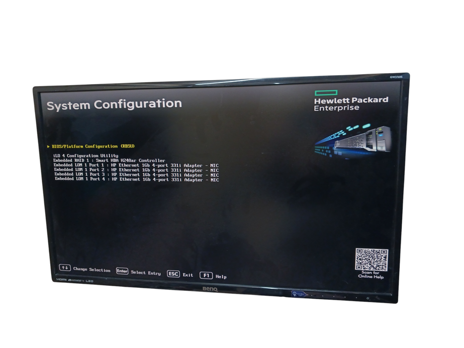 HP ProLiant DL360 Gen 9 Xeon E5-2620 v4 @2.10Ghz 32GB RAM