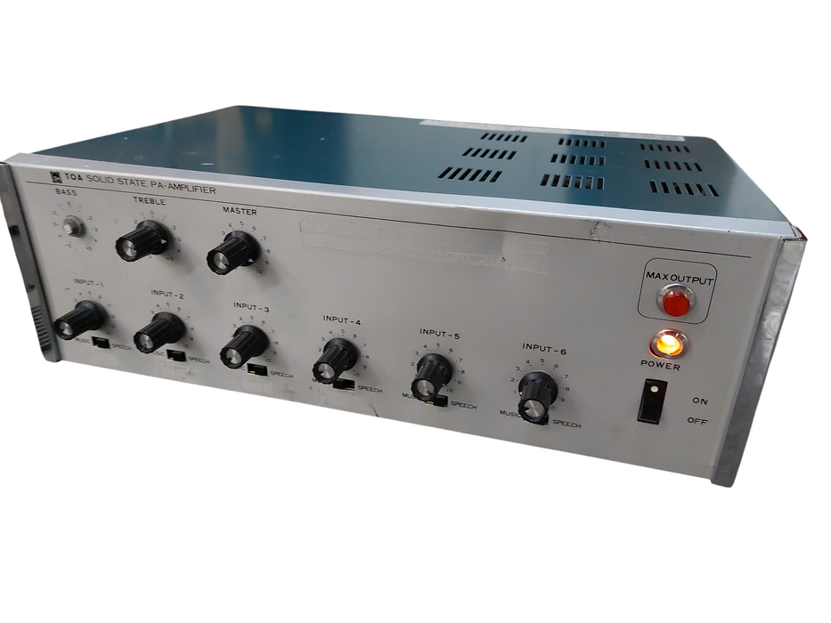 Vintage TOA Solid State PA - Amplifier Model: TA- 956  =