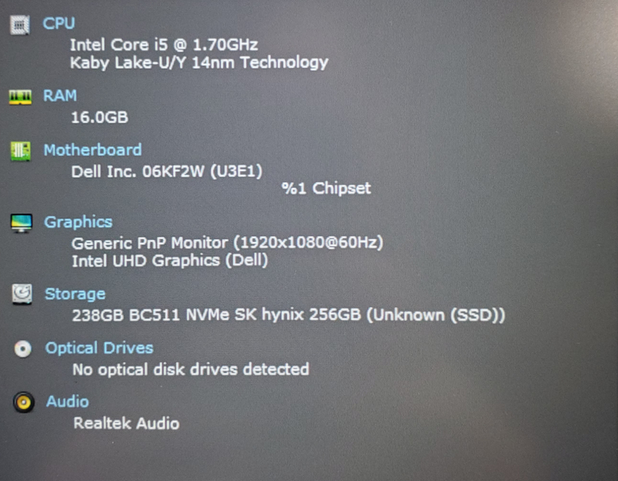 Dell Latitude 5410 | Intel Core i5-10310U 16GB DDR4 256GB NVMe BIOS Locked  Lap200