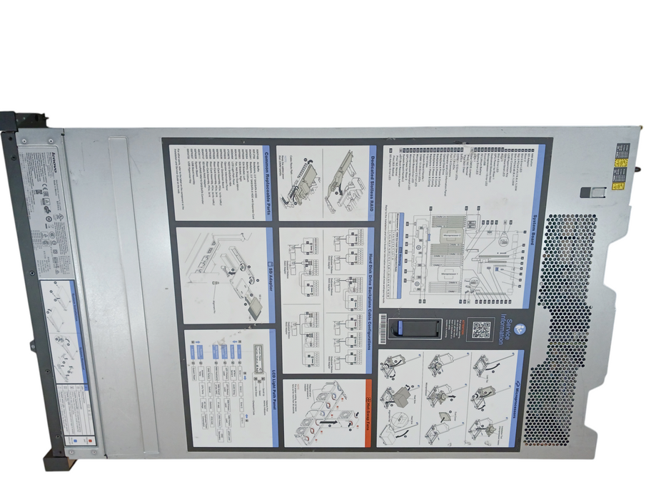 Lenovo System X3650 M5 12 Bay 2x E5-2650v3 2x 750W PSU 32GB RAM READ