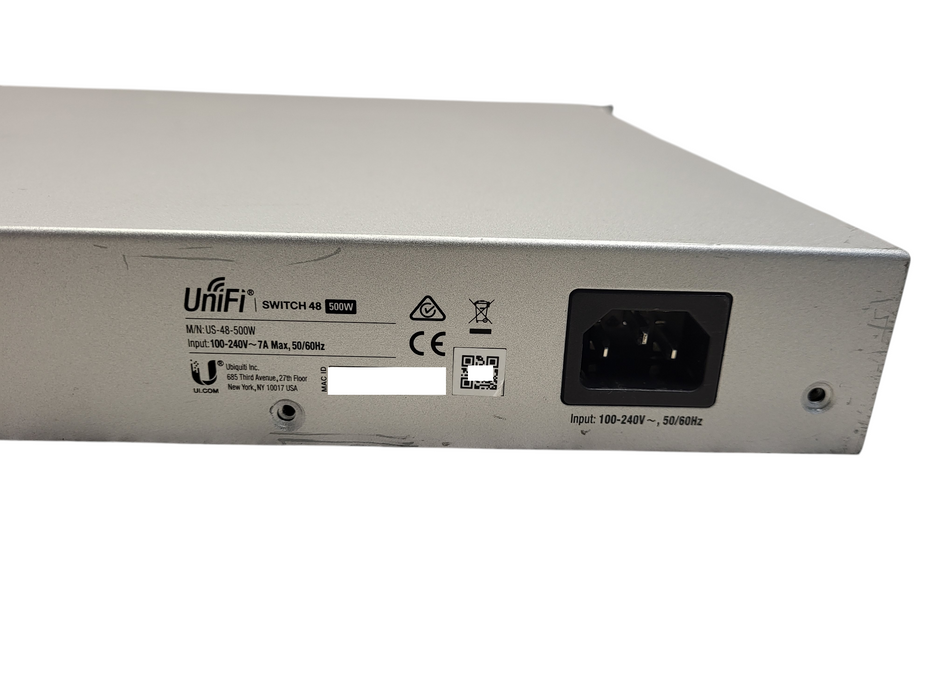 Ubiquiti UniFi US-48-500W | 48-Port Gigabit PoE+ Switch READ $