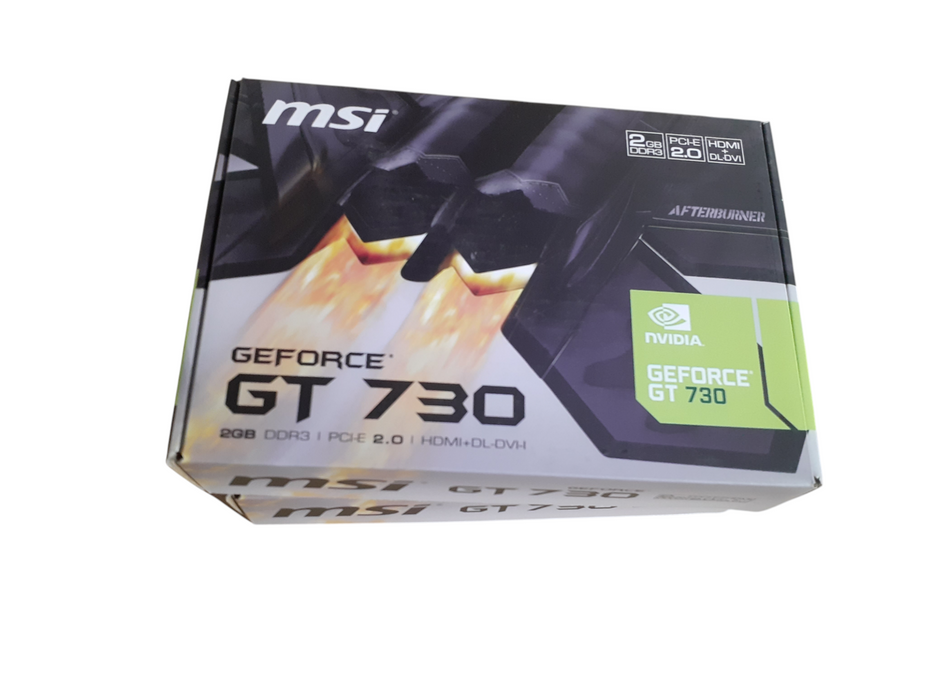 MSI NVIDIA GeForce GT 730 2GB HDMI/Dual-Link DVI-D Low Profile Graphics Car Q