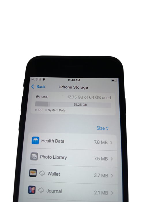 Apple iPhone SE 2 - 64GB - Black [A2275]