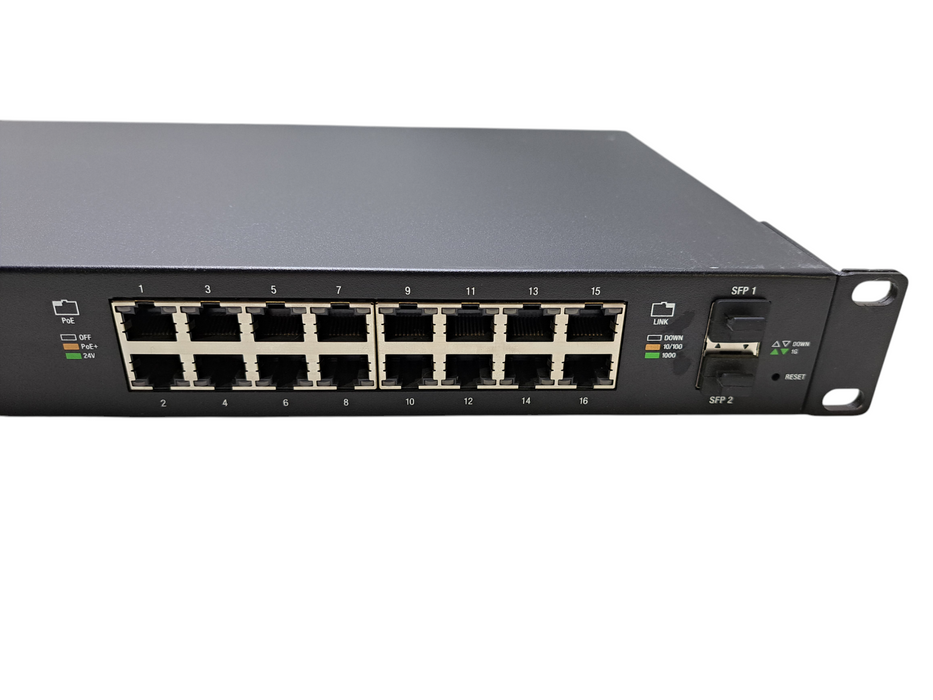 Ubiquiti EdgeSwitch 16 ES-16-150W | 16-Port Gigabit PoE+ Switch *READ*