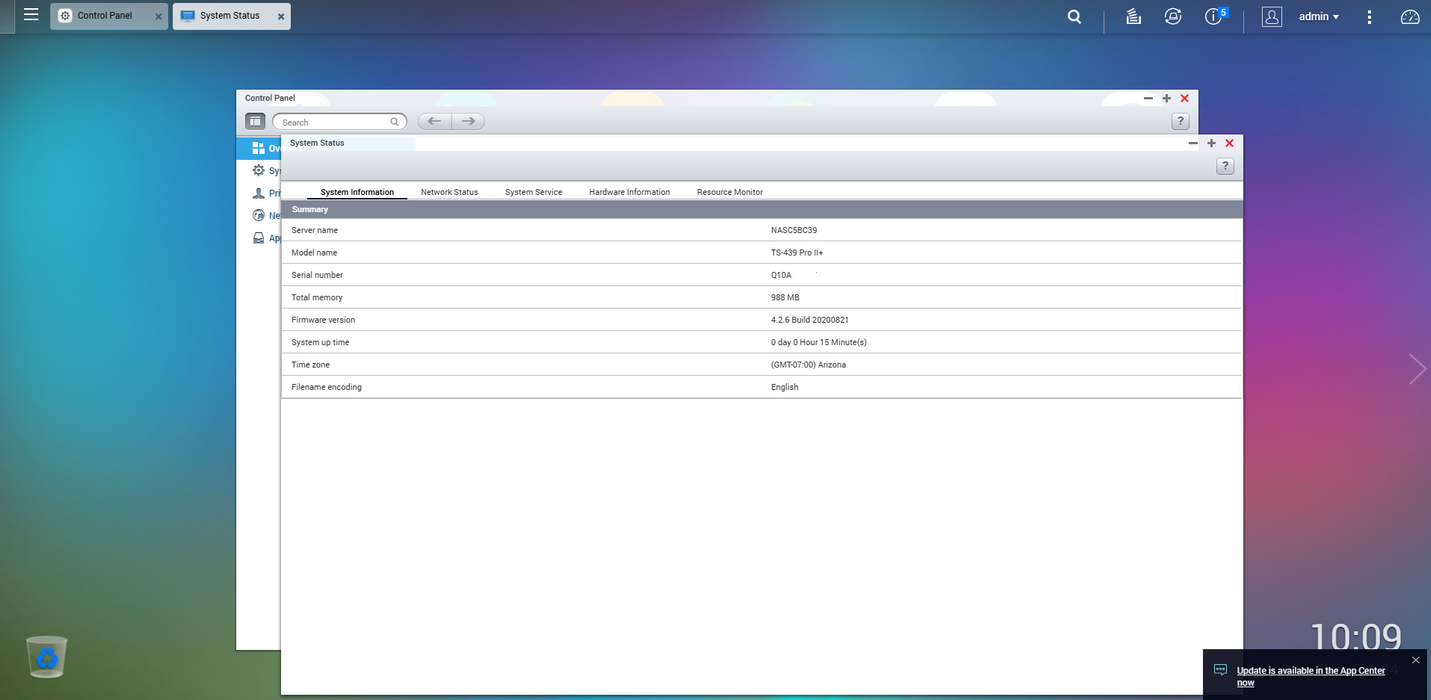 QNAP TS-439 Pro II+ Nas Server 4-Bay No HDD/AC $