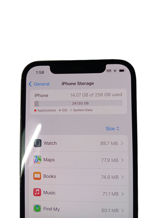 Apple iPhone 12 Pro - 256GB - Graphite [A2406]