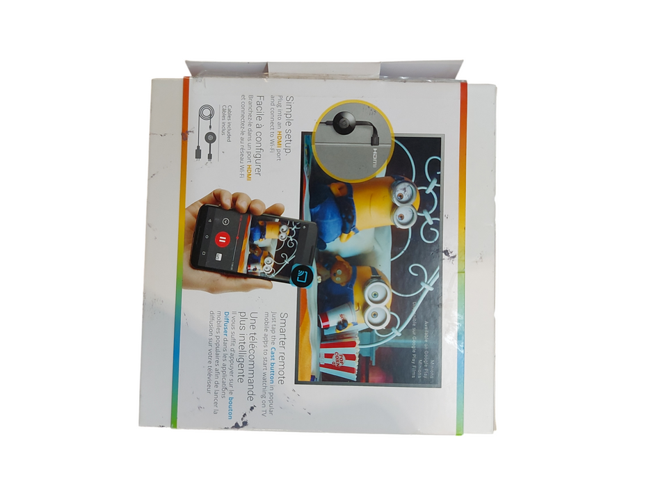 Google Chromecast  Portable Media Streamer NC2-6A5 GA3A00097