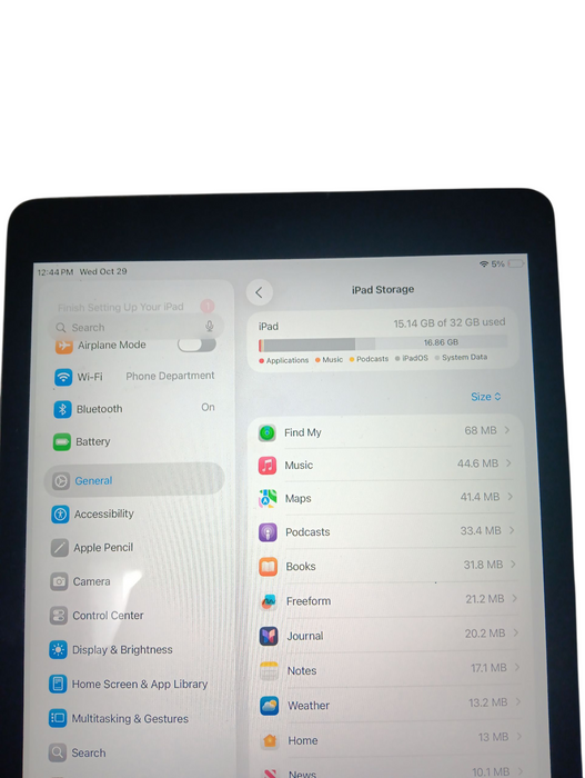 Apple iPad 8th Gen - 32GB - Space Gray [A2270]