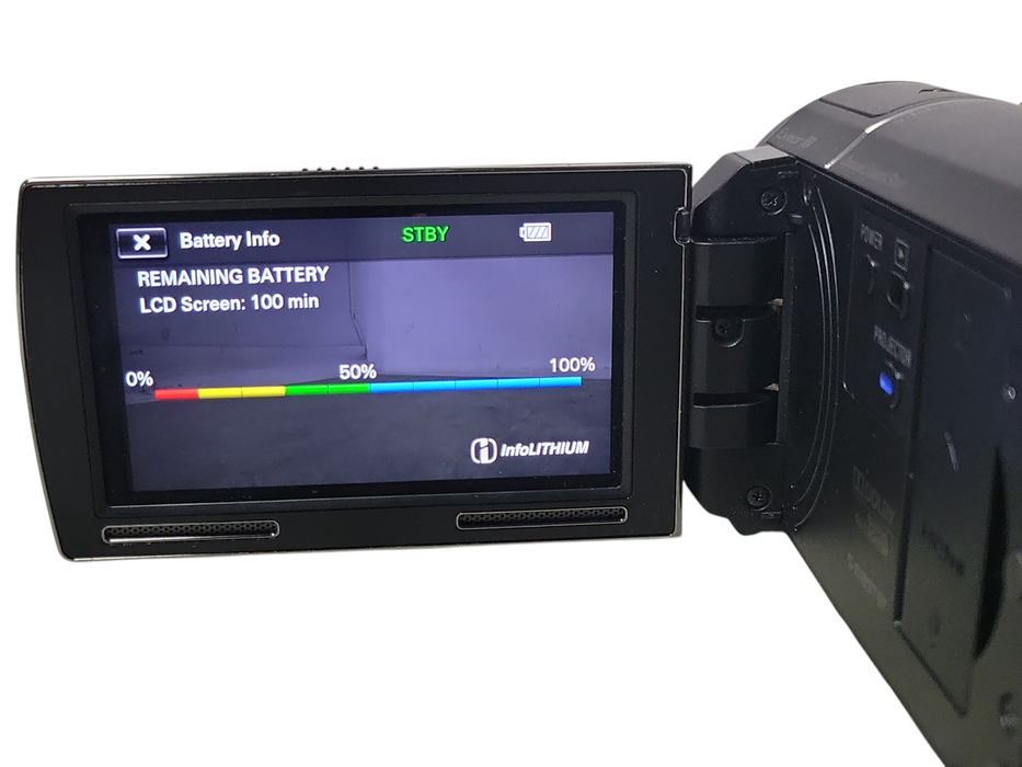 Sony HDR-PJ600E 20.4MP 220 GB HDD HD Camcorder with/ Charger and case _