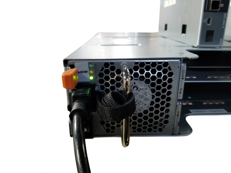 Dell PowerVault Storage MD1400 w/ 2x 12G-SAS-4 EMM Controllers 2x 600W PSUs