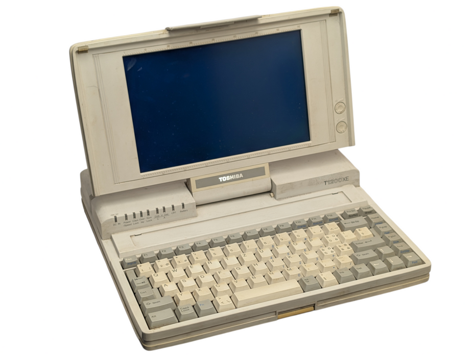 Toshiba T1200XE Vintage Laptop Please READ  Q-