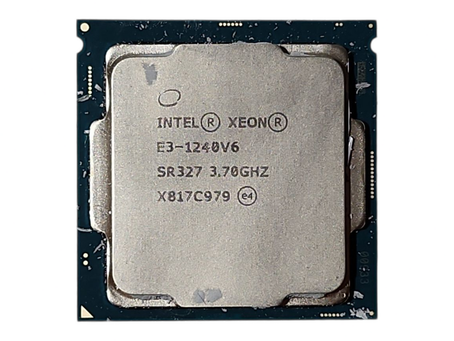 Intel Xeon E3-1240 V6 3.70GHz 4-core 8-thread 8MB 72W LGA1151 CPU processor