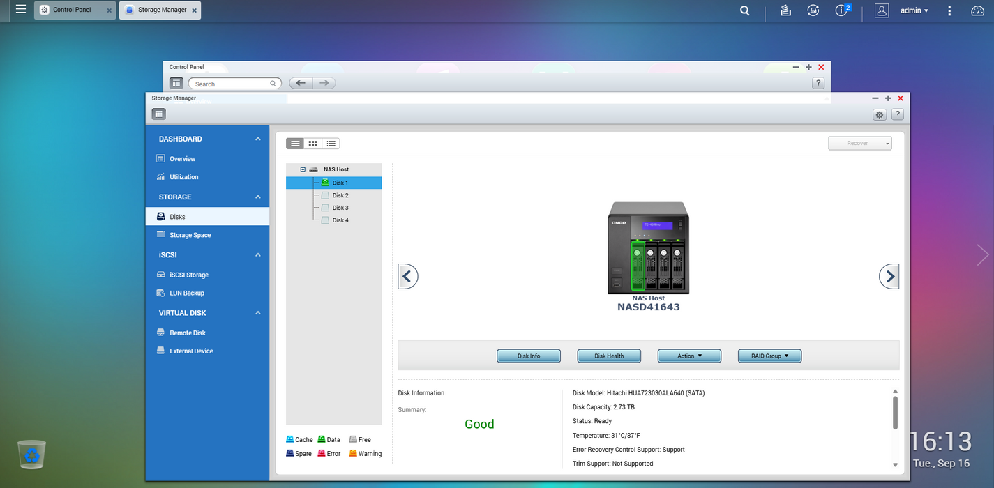 QNAP TS-469 Pro 4-Bay SATA Network Attached Storage w/ 1x 3TB HDD $