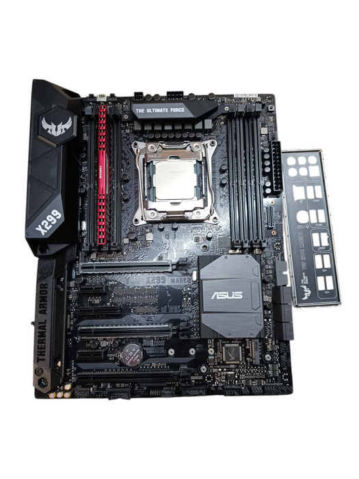 Asus TUF X299 Mark 2 Motherboard Intel i7-7800X CPU 16GB DDR4 I/O Included