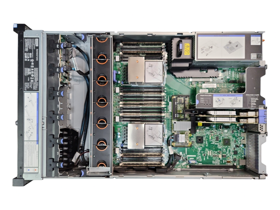 Lenovo System x3650 M5 2U 8x2.5", 2x Xeon E5-2650 v4, 128GB DDR4, M5210