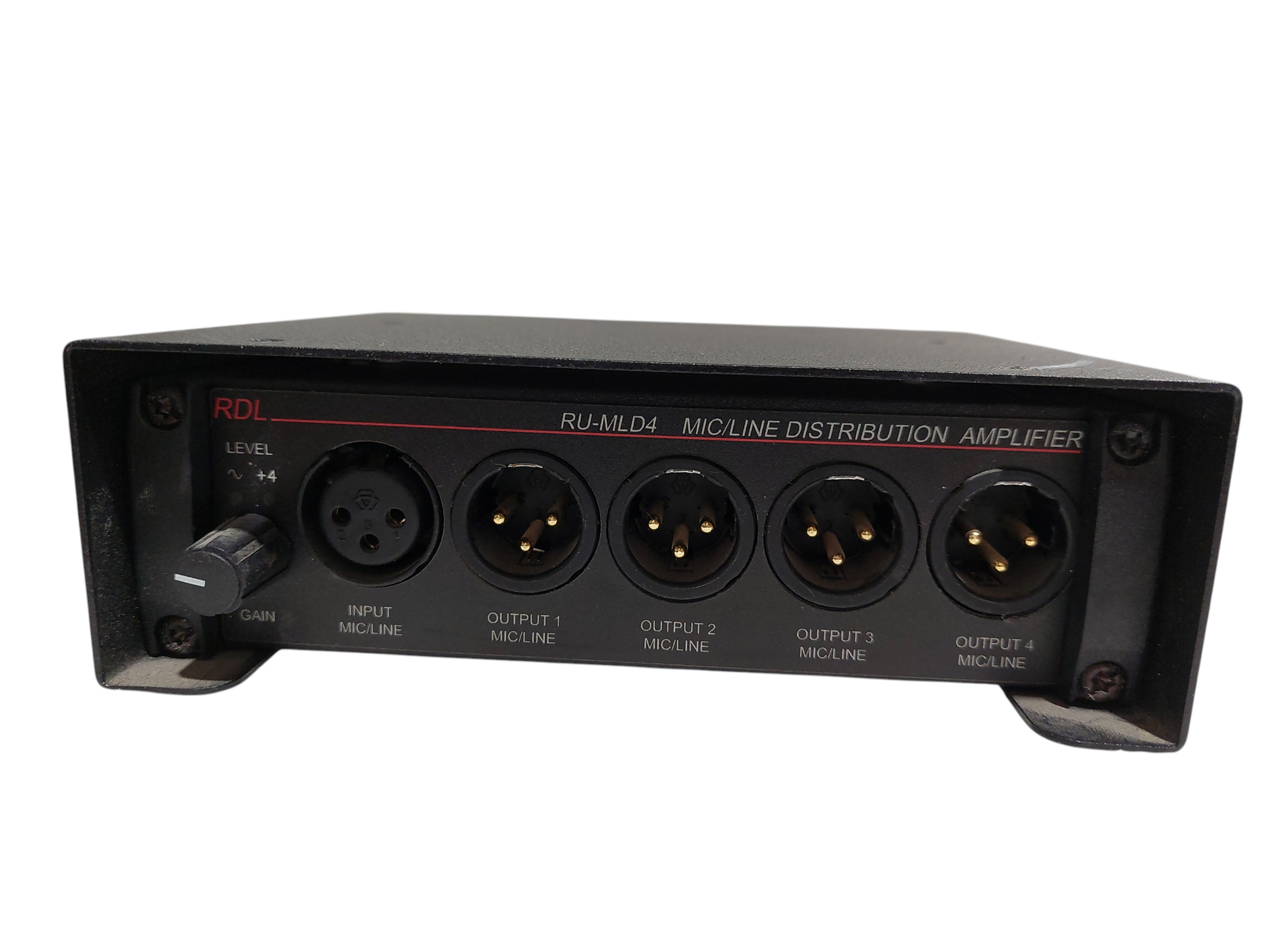 Zoom Rdl Device RDL RU-MLD4 Mic/Line Distribution Amplifier = — retail.era