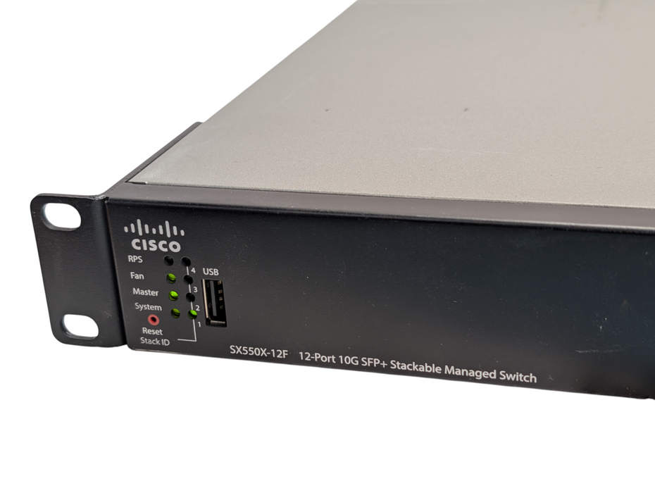 Cisco SX550X-12F 12-Port 10G SPF+ Stackable Managed Switch  -