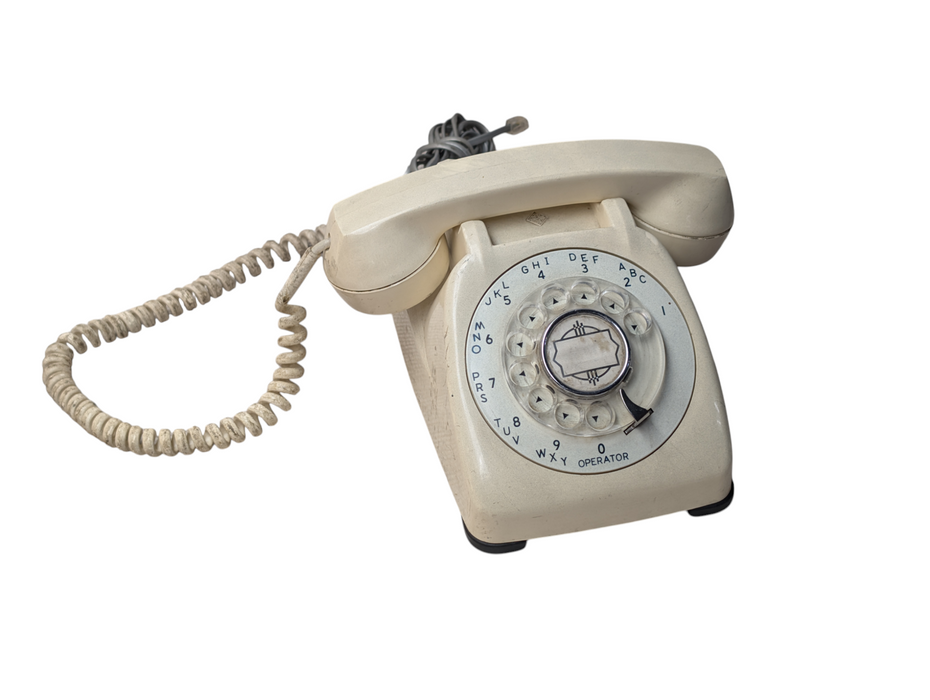 Rotary Dial Vintage Emergency Telephone -