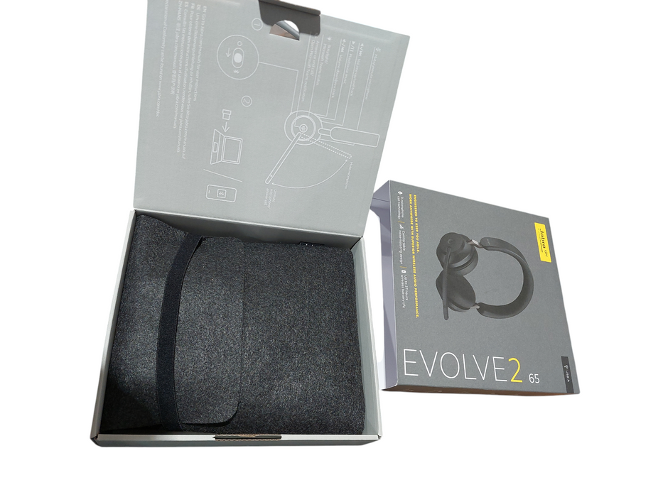 Jabra GN Evolve 2 65 Link 380/390a MS Stereo Black PN: 26599-999-999 =