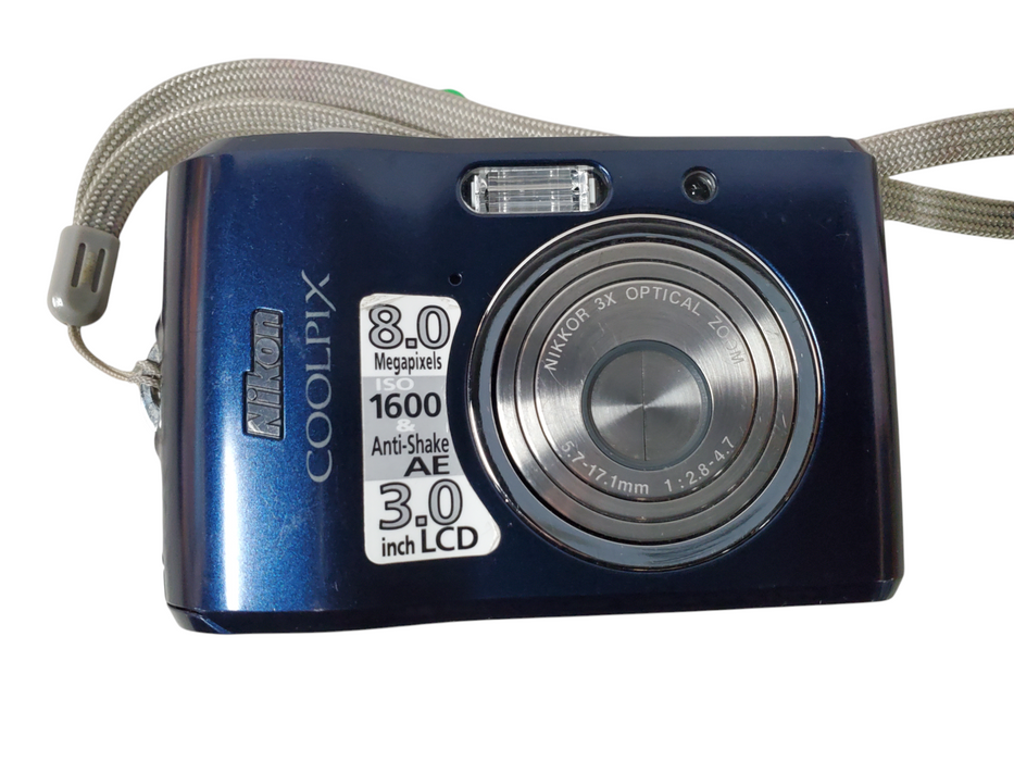 Nikon COOLPIX L18 8.0MP Digital Camera - Blue