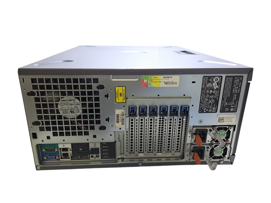 Dell PE T430 8x 3.5" | Xeon E5-2630 v3 @2.40GHz, 64GB DDR4, H730, 2x 1100W )